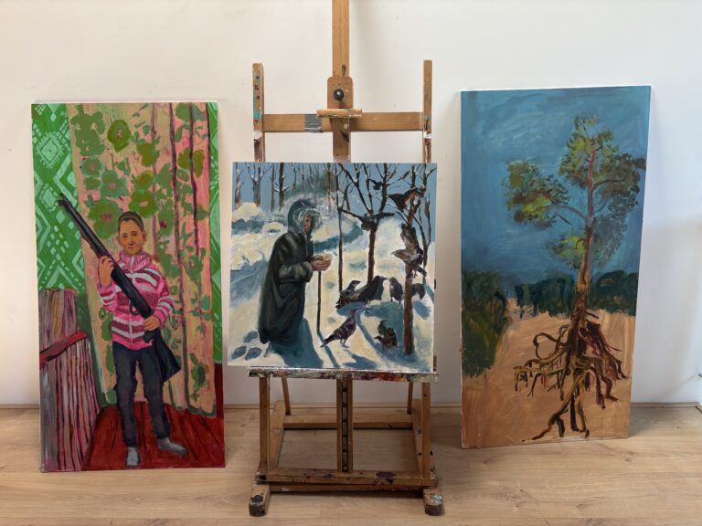 Dream Opening method in painting